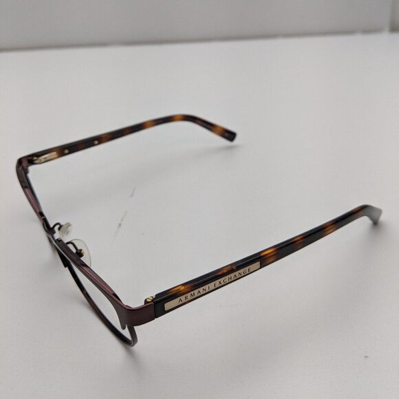 🕶️ Armani Exchange AX1010-6001 Cat Eye Eyeglasses 53/16-140 / ALG652🕶️ - Picture 3 of 8